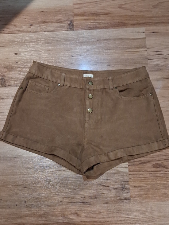 Hollister Pants - Hollister Suede Shorts